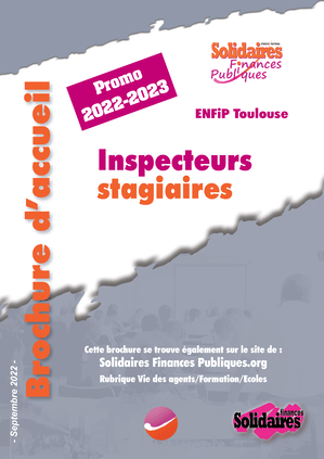 Brochure d'accueil Inspecteur Analyste PSE cadastre stagiaire Brochure d'accueil Inspecteur Analyste PSE cadastre